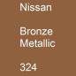 Preview: Nissan, Bronze Metallic, 324.